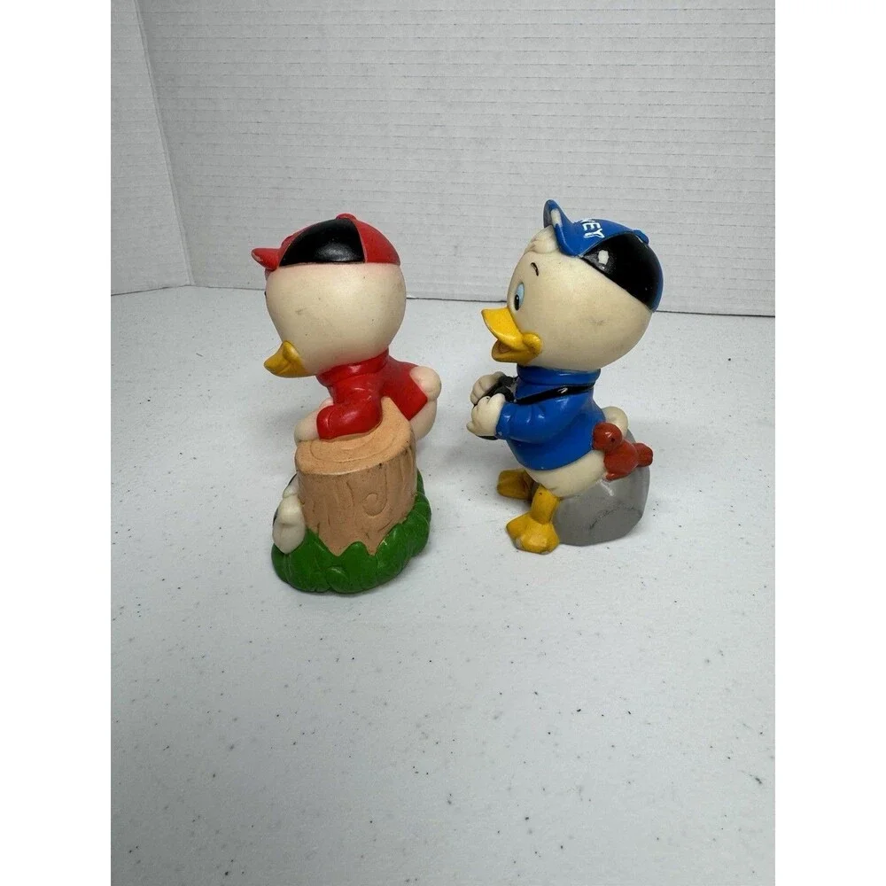The Walt Disney Co. Huey Dewey Ducks Vintage Shelcore Rubber Squeak Toy